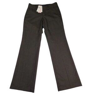 MSRP $79, Banana Republic Martin Fit Dress Pants Size 0P Petite Brown Wool Blend